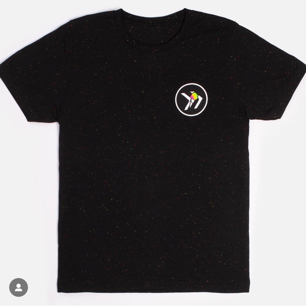 Smosh Merch Slushcult Neon Splatter Tee Shirt NWT